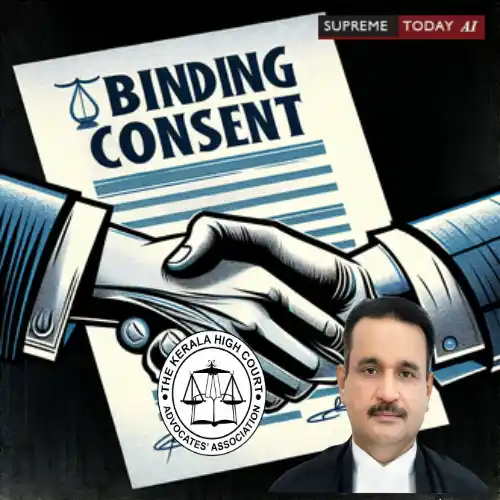Image from Supreme Today AI: Party Acting Upon Compromise Cannot Challenge It For Not Signing; Appe...