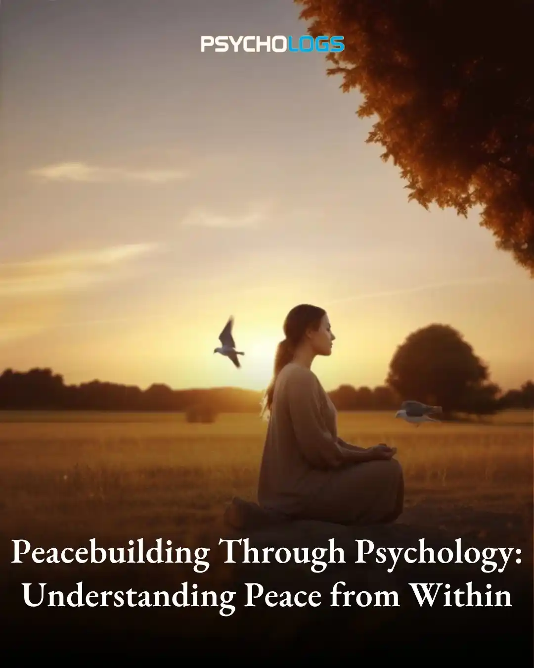Image from Psychologs: Peace isn’t just a word; it’s a vibe we can feel! In a world that ofte...