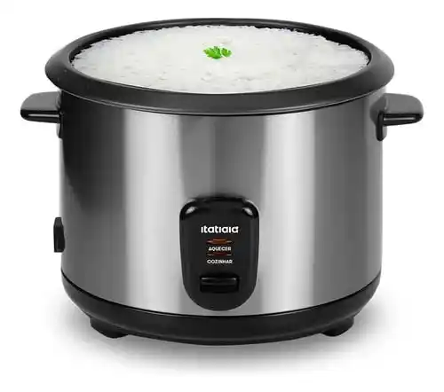 Image from UAI QUE PROMO 📢🎟️: Pra você fazer arroz soltin ‼️ Panela De Arroz Elétrica 8 Xícaras 127...