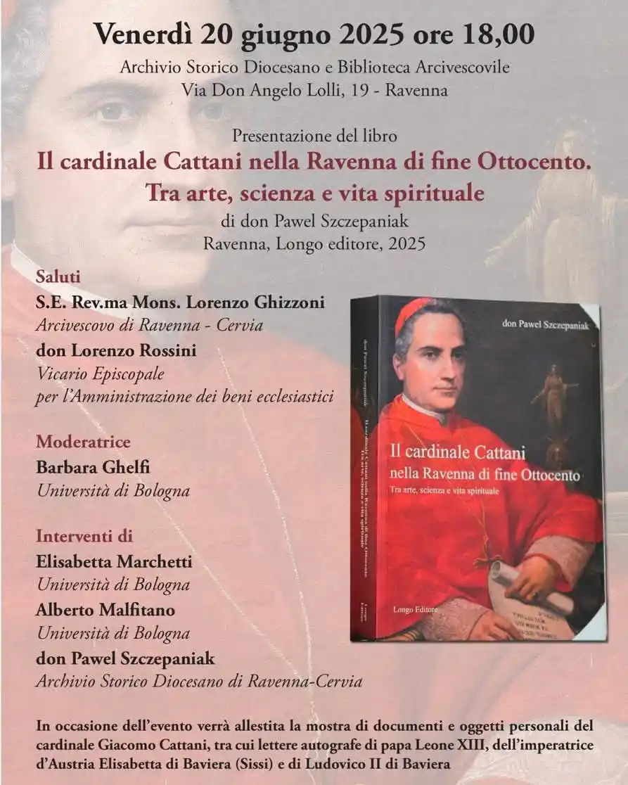 Image from Biblioteca Diocesana S. Pier Crisologo - Ravenna: Presentazione del libro "Il cardinale Cattani nella Ravenna di fine Ot...