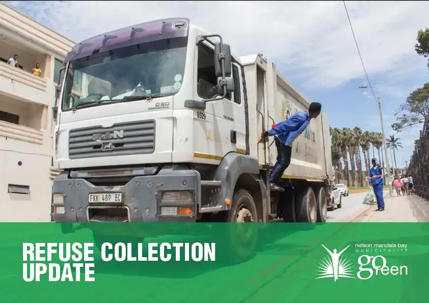 Image from Nelson Mandela Bay Municipality : Refuse collection at the following depots have been completed as part ...