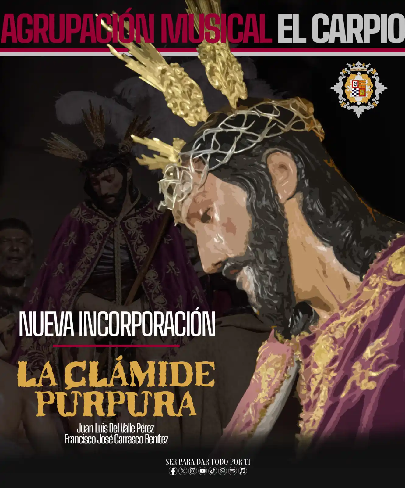 Image from Agrupación Musical El Carpio: 🎼 | 𝐑𝐞𝐩𝐞𝐫𝐭𝐨𝐫𝐢𝐨 𝐓𝐞𝐦𝐩𝐨𝐫𝐚𝐝𝐚 𝟐𝟓/𝟐𝟔 | 𝐑𝐞𝐜𝐮𝐩𝐞�...