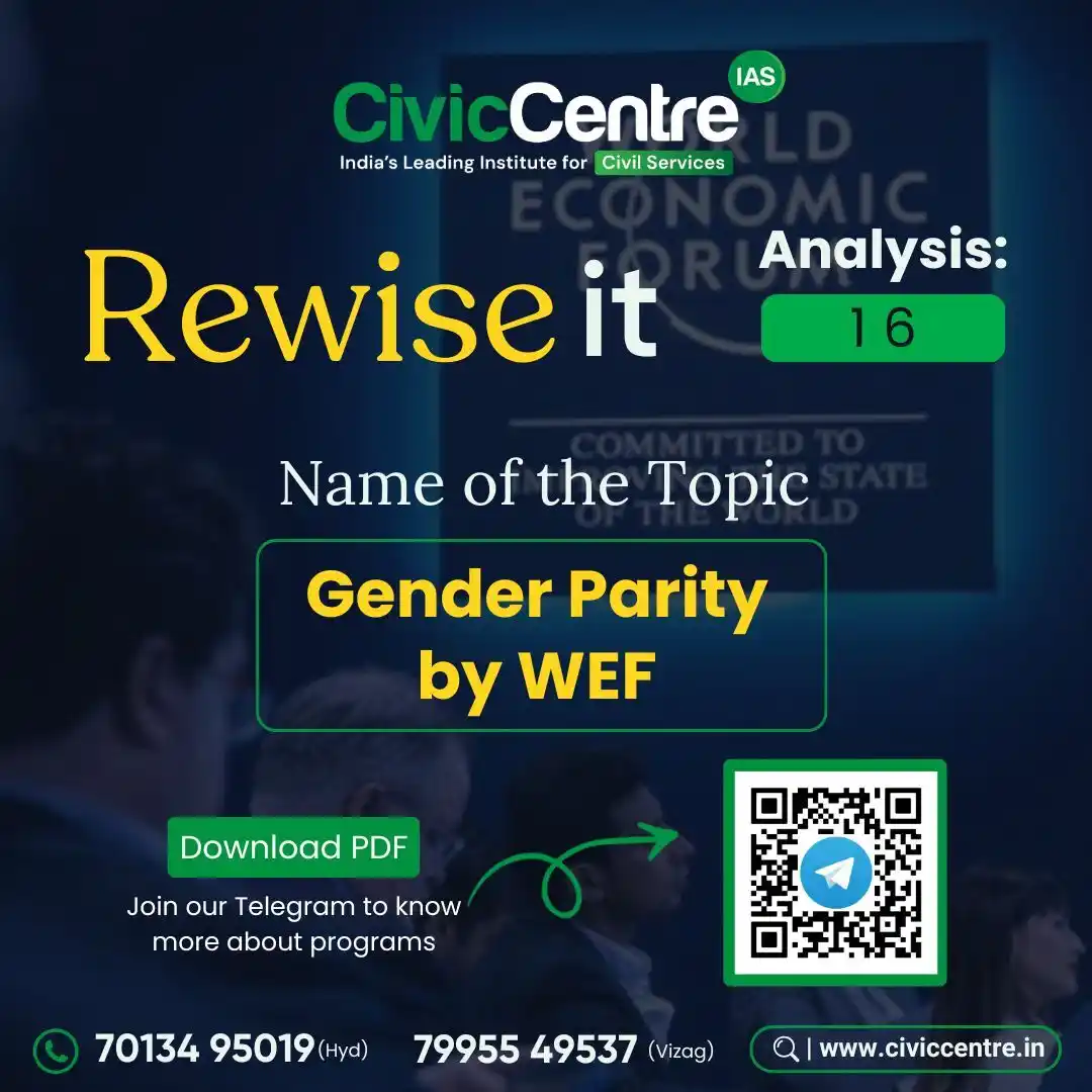 Image from CivicCentre IAS Academy: *REWISE IT Through CivicCentre IAS* *Analysis:* 16 *Name of the Topi...