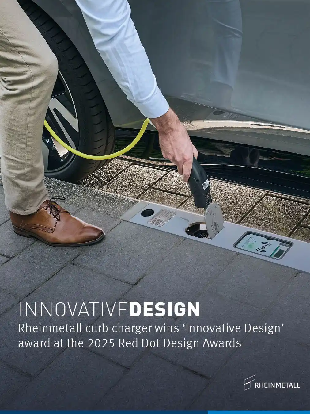 Image from Rheinmetall: ▶️ Rheinmetall has been honoured at the @reddotdesignaward 2025 for it...