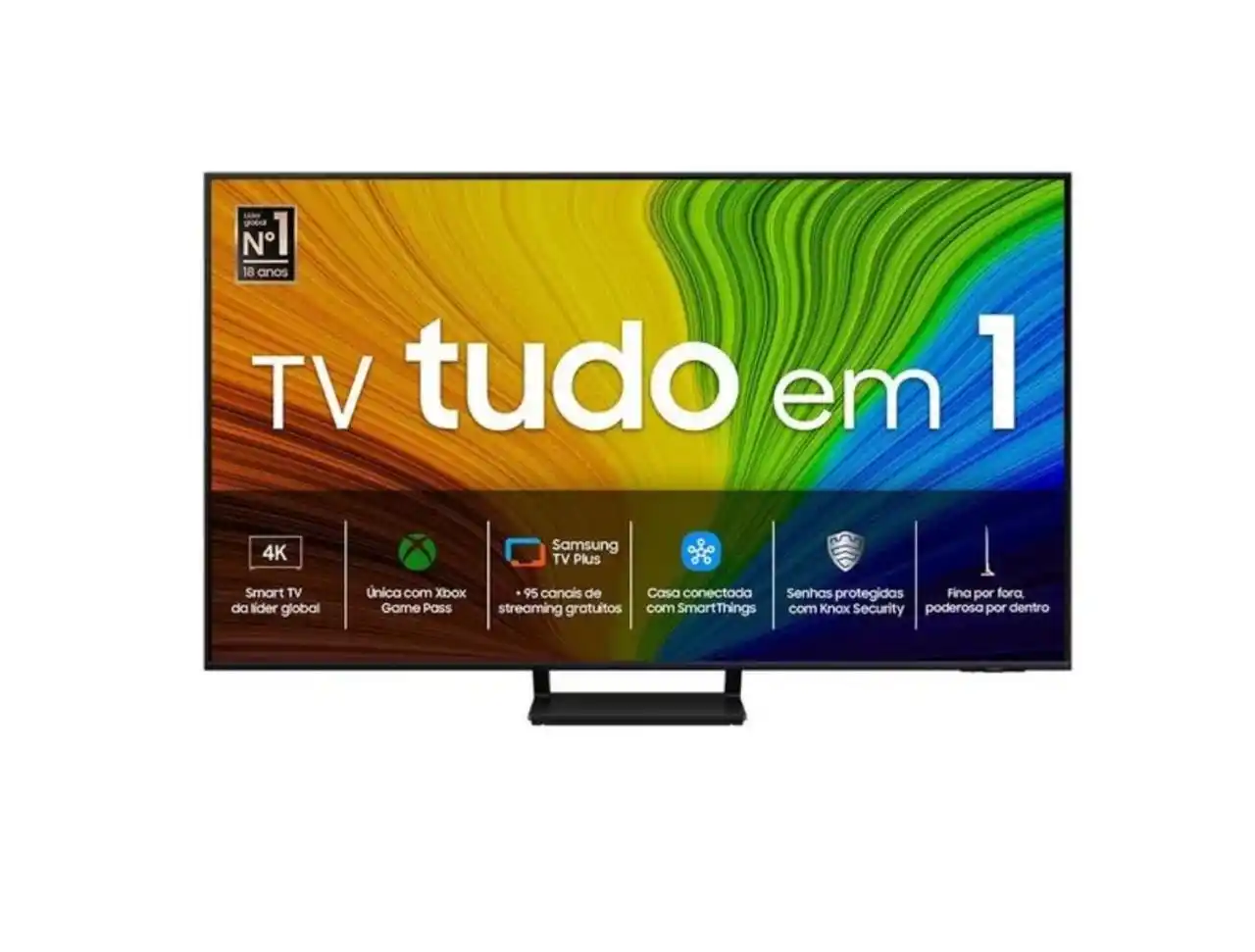 Image from UAI QUE PROMO 📢🎟️: ‼️ SMART TV 55” SAMSUNG 4K QLED TOP 120 Hz e SUPER SLIM saindo a R$ 2...