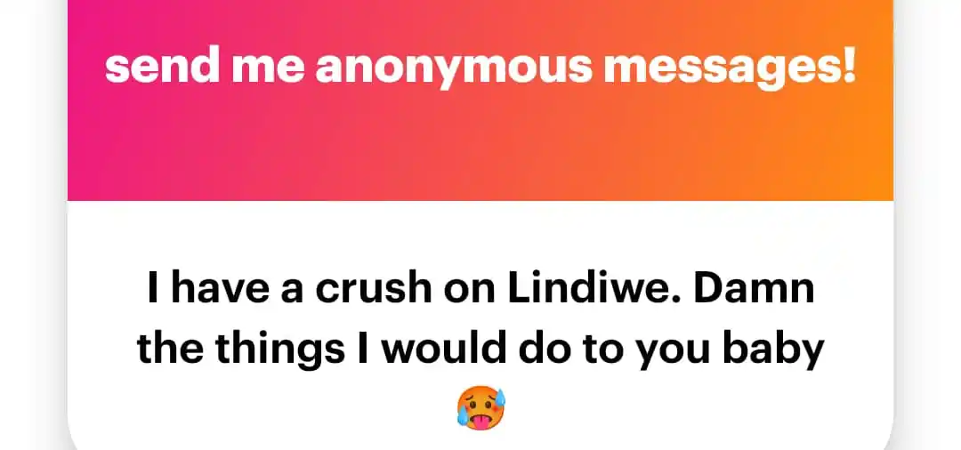 Image from Anonymous Confessions: The good part you will never have a chance...🥲...