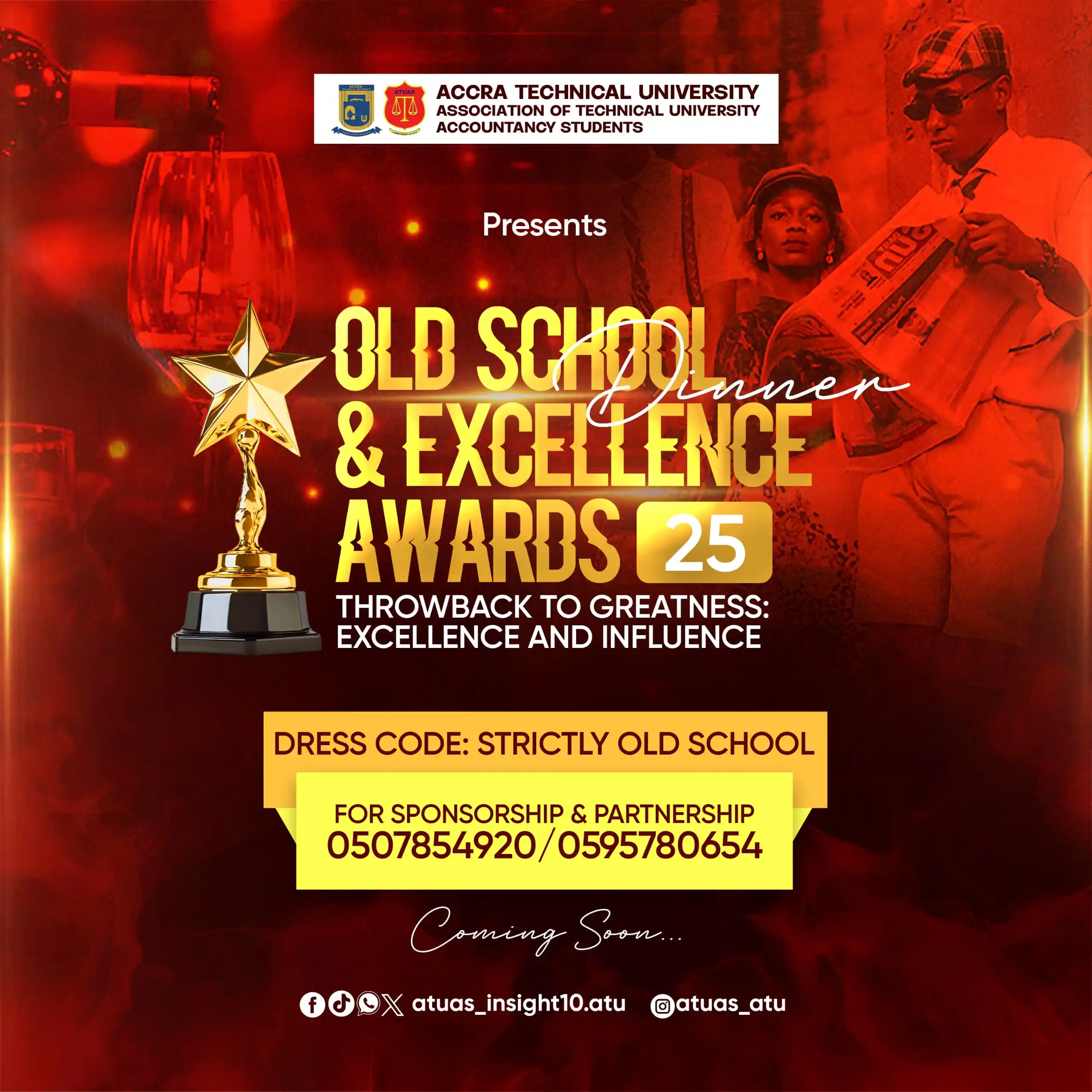 Image from atuas_insight10.atu: *🔥 The Most Anticipated Event is Coming! 🔥* *🎷✨ OLD SCHOOL DINNER ...