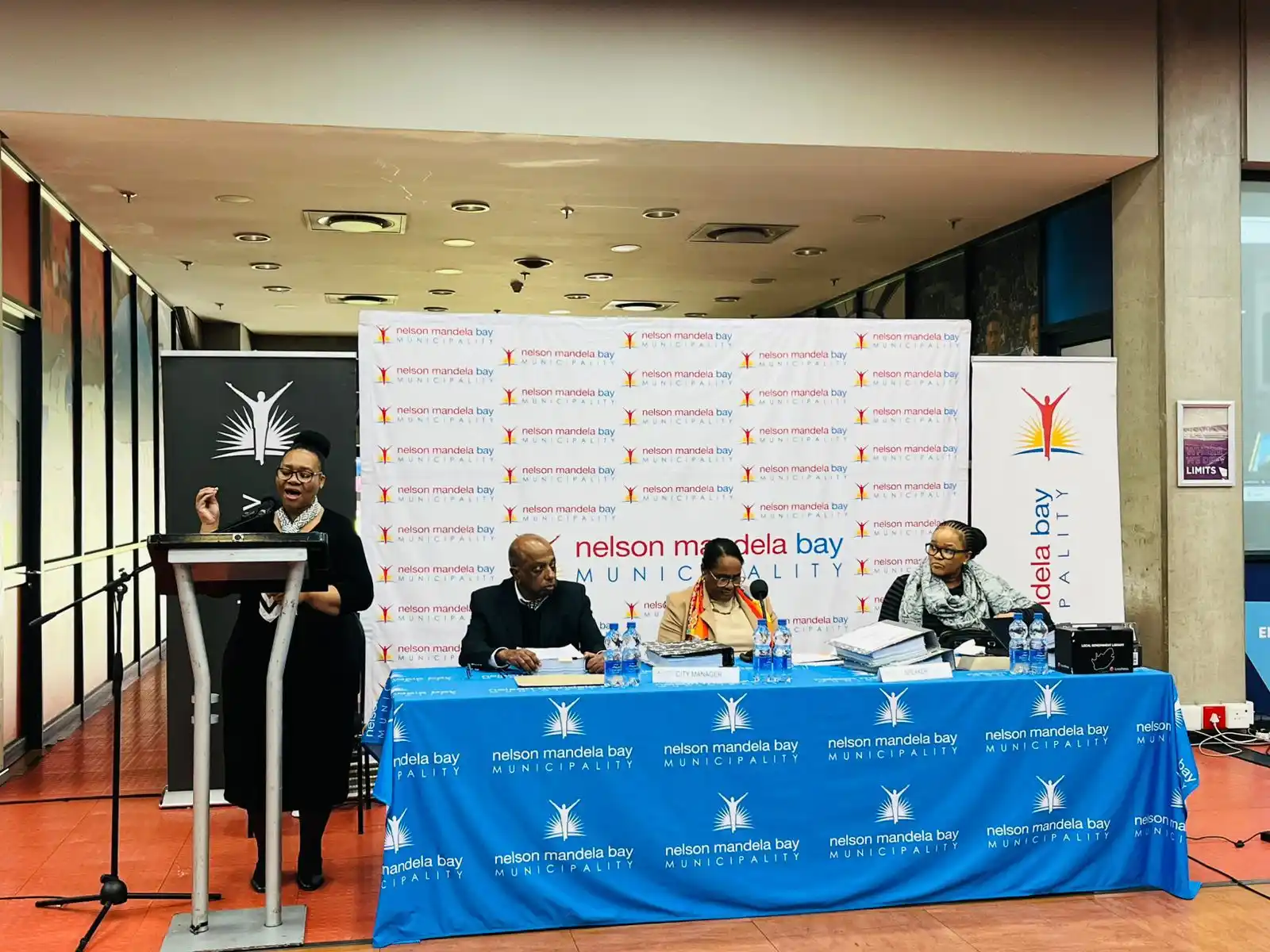 Image from Nelson Mandela Bay Municipality : The Nelson Mandela Bay Municipality’s Special Council Meeting is curre...