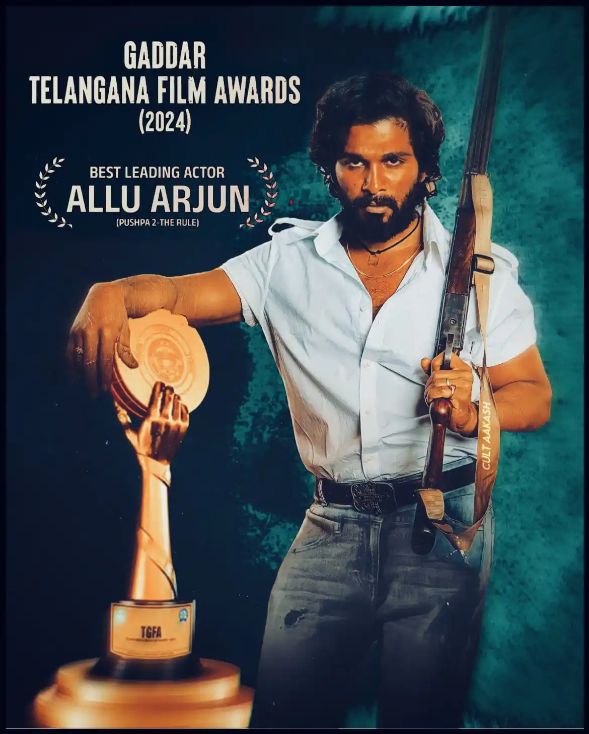 Image from Allu Arjun Updates ❤️😍: Tomorrow ICON STAR @alluarjun going to Recieve the First ever Prestigi...