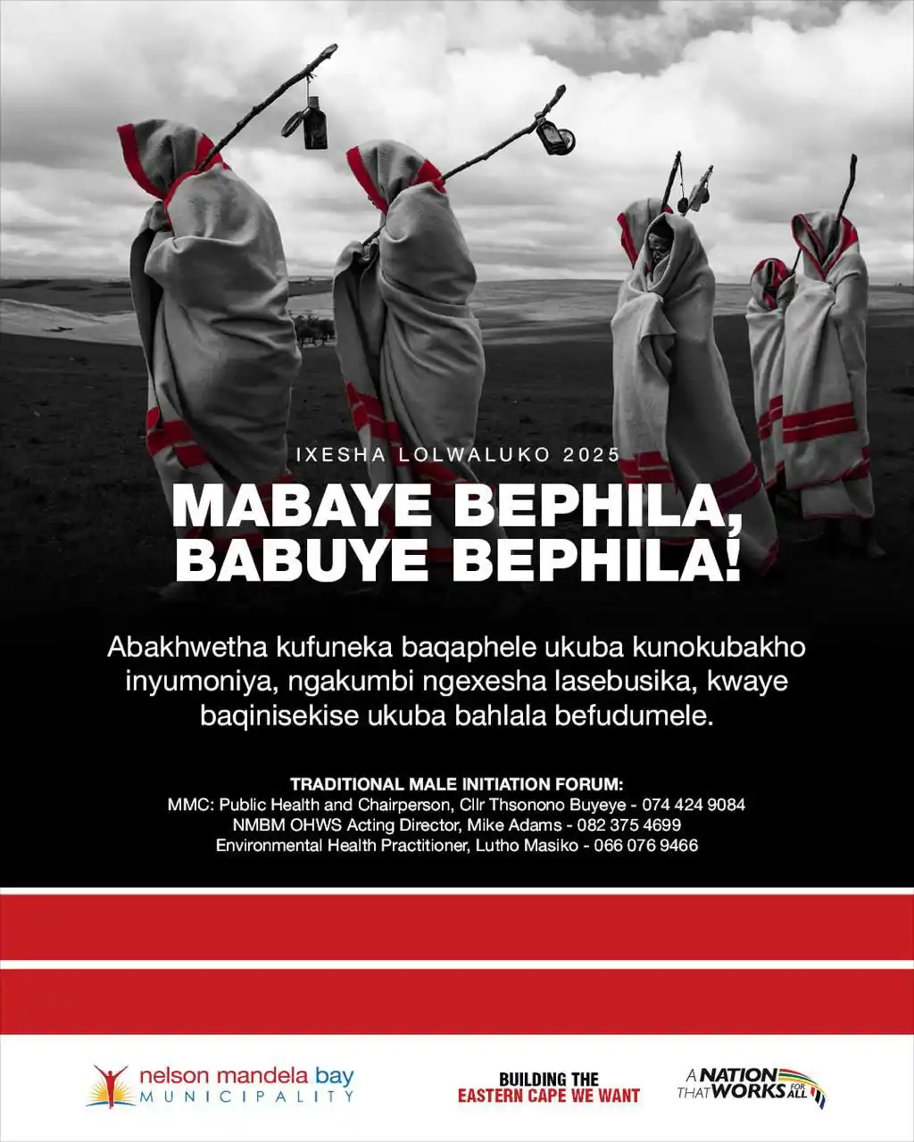 Image from Nelson Mandela Bay Municipality : Ukuvulwa kwexesha lokuqaliswa kwesiko lasebusika lolwaluko-2025 🌍  Ab...