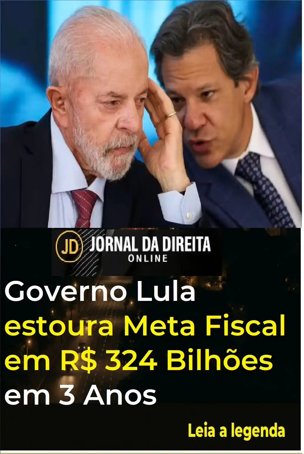 Image from Jornal Da Direita Online: Um levantamento da Instituição Fiscal Independente (IFI) do Senado, so...