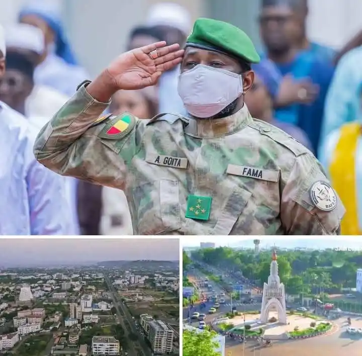 Image from Bamada.net: Un nouveau mandat de 5ans renouvelable pour le Président Goïta C’est b...
