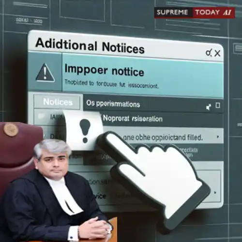 Image from Supreme Today AI: Uploading GST SCN Under 'Additional Notices' (Pre-Portal Redesign) Is ...