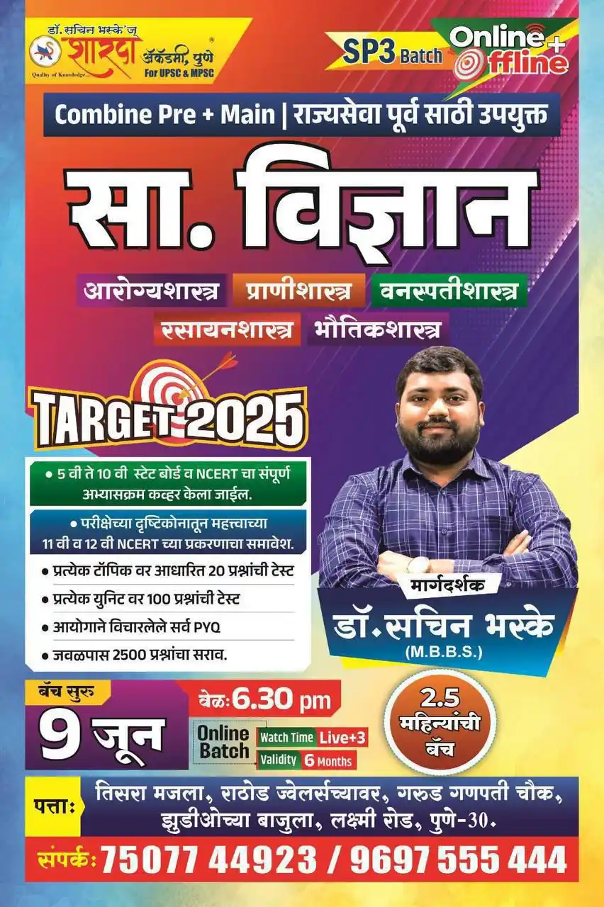 Sharda Academy Pune post