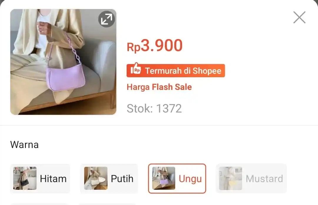 Image from DISKON SHOPEE 🛒: Vintage Chain Tas Wanita https://s.shopee.co.id/9UpnsSid8Q?share_cha...