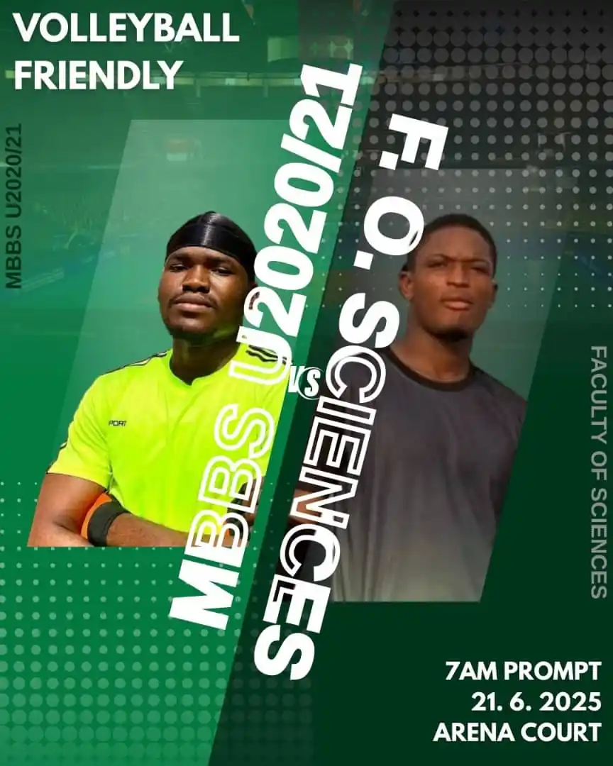 Image from Uniport Volleyball: *🔥 VOLLEYBALL FRIENDLY: A BATTLE OF BRAINS AND BRAVERY! 🔥* *MBBS U2...