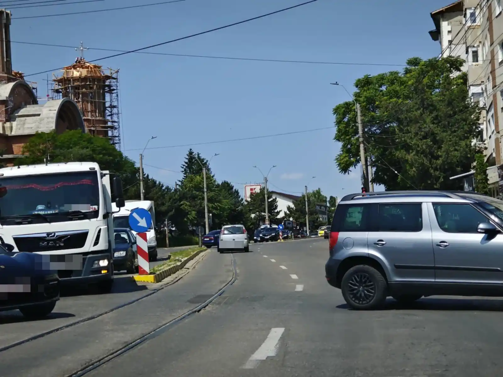 Image from Botosaneanul.ro: Vot pentru scoaterea dalelor de tramvai de pe Calea Națională, pasaj s...
