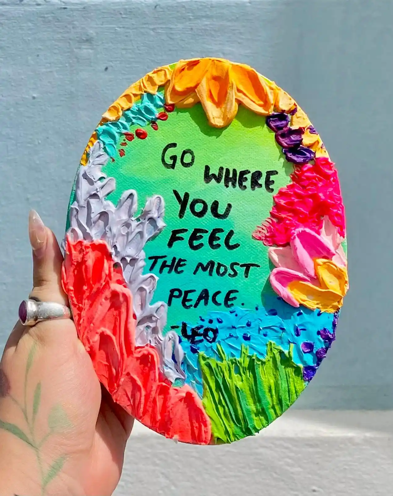 Image from texting u <3: Want a chance to win this beautiful painting? <3 Sign up for my mail...