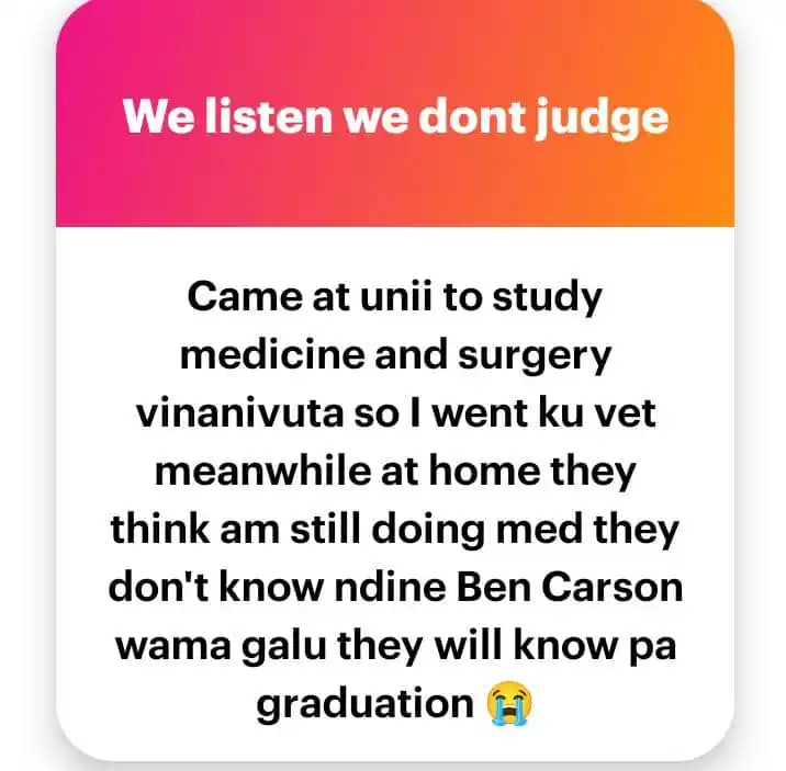 Image from Anonymous Confessions: We listen we don't judge 🙂...
