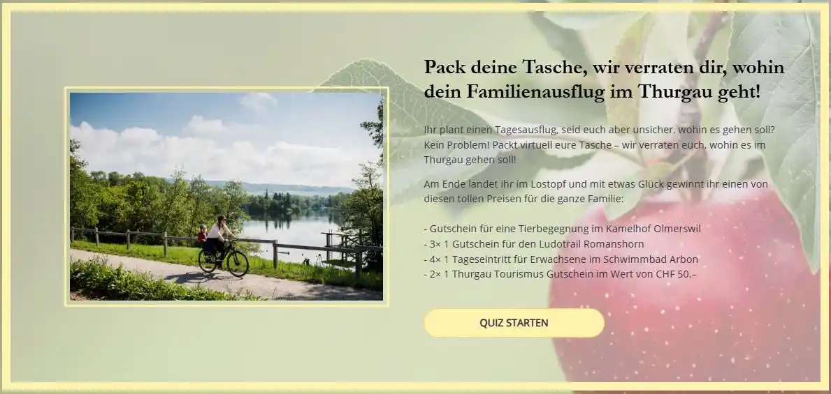 Image from Thurgau Bodensee: Welcher Ausflug passt am besten zu eurer Familie? 🤔 Findet es spieler...