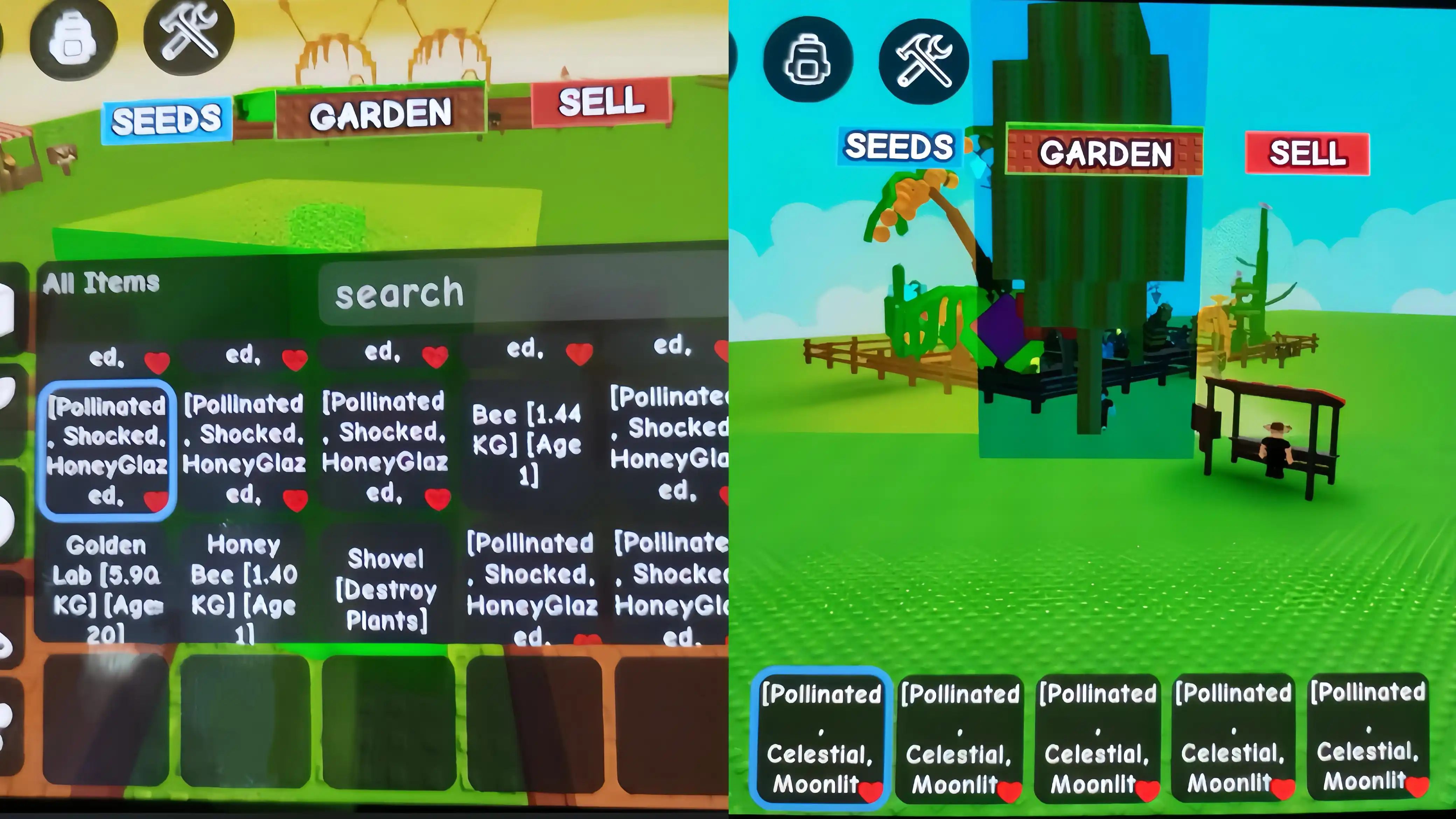 Image from CATALOG & PROMO H.D.Y STORE: *WTS SHECKLES GROW A GARDEN 🌴*  226b : 3k 247b : 4k 1t : 15k 2t : 23k...