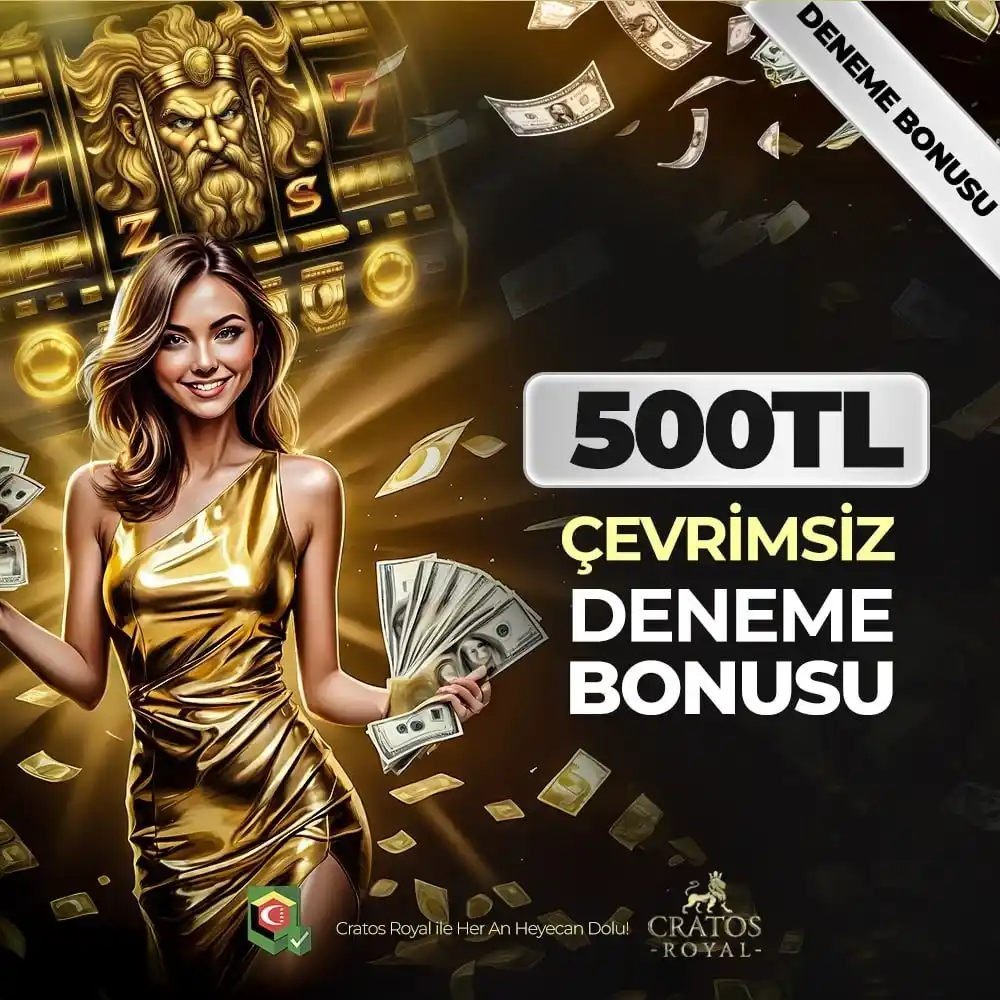 Image from CratosRoyal Resmi: *500 TL DENEME BONUSU* *❕ 500 TL Çevrimsiz Deneme Bonusu Seni Bekliyo...