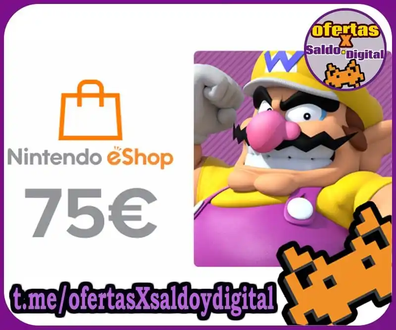 Image from ofertasXnintendo Videojuegos: 😍😍 75€ de saldo Eshop SOLO 65.89€ ✂️Precio FINAL usando nuestro Có...