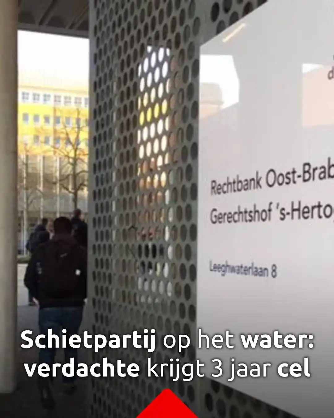 Image from Misdaad in Brabant: *8 jaar na schietpartij op water: verdachte krijgt 3 jaar cel* Een ma...