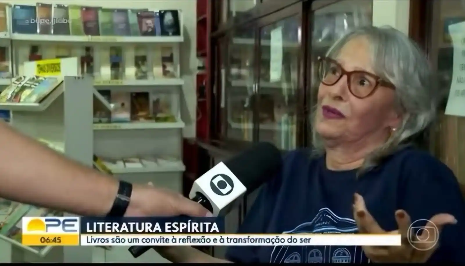 Image from Federação Espírita Pernambucana: 📺A edição desta terça-feira, 17, do Bom Dia Pernambuco, da Rede Globo...