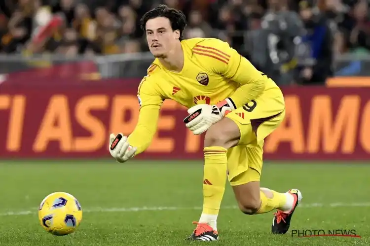 Image from Anderlecht op Voetbalkrant:  AC Milan en Bayern München roerden zich voor Mile Svilar (ex-Anderlec...