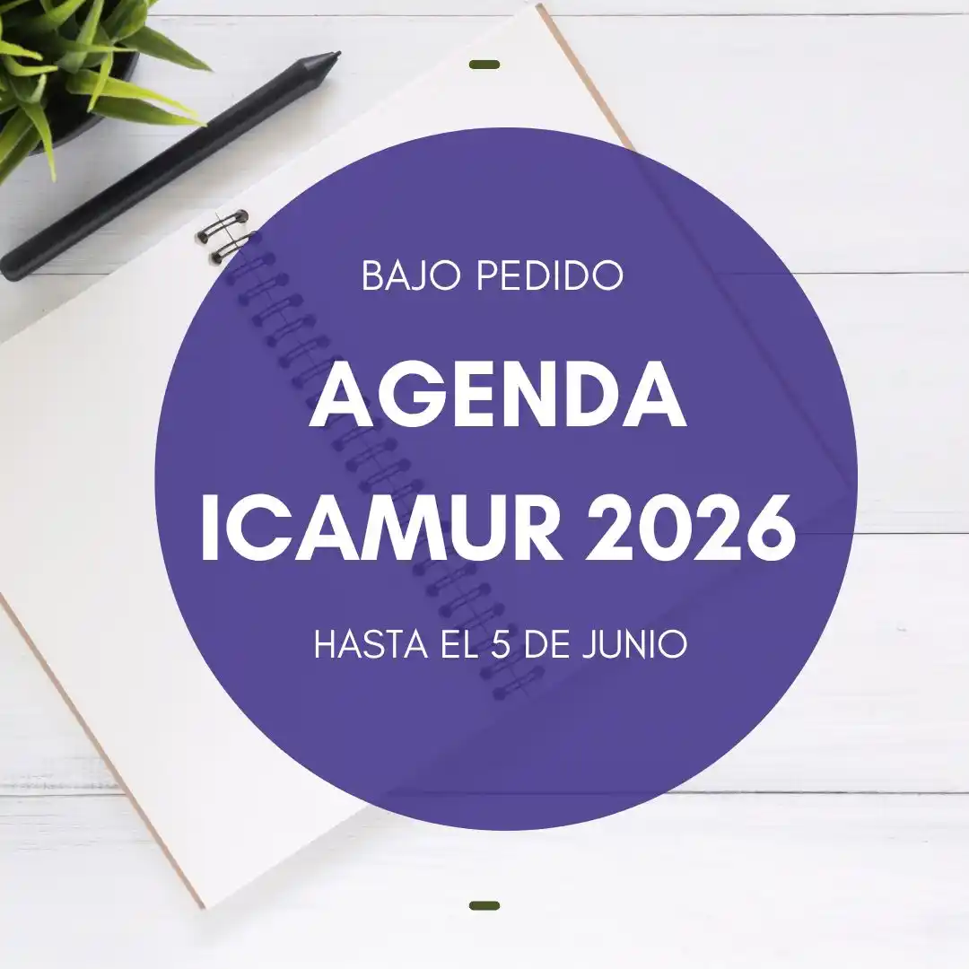 Image from ICAMUR INFORMA: *AGENDAS 2026. ENTREGA SOLO BAJO PEDIDO* ✅ Exclusiva para colegiados/...