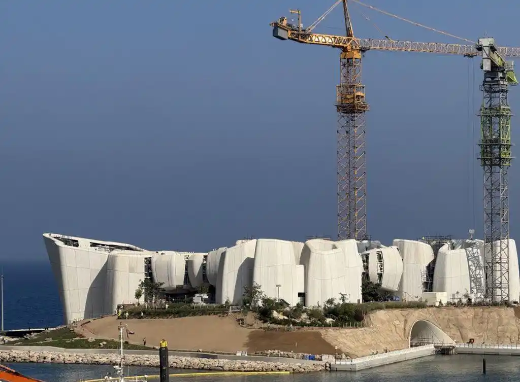 Image from Saudi Projects | مشاريع السعودية: اقتراب اكتمال الأعمال في مشروع مركز الحياة البحرية كوراليوم، الوا...