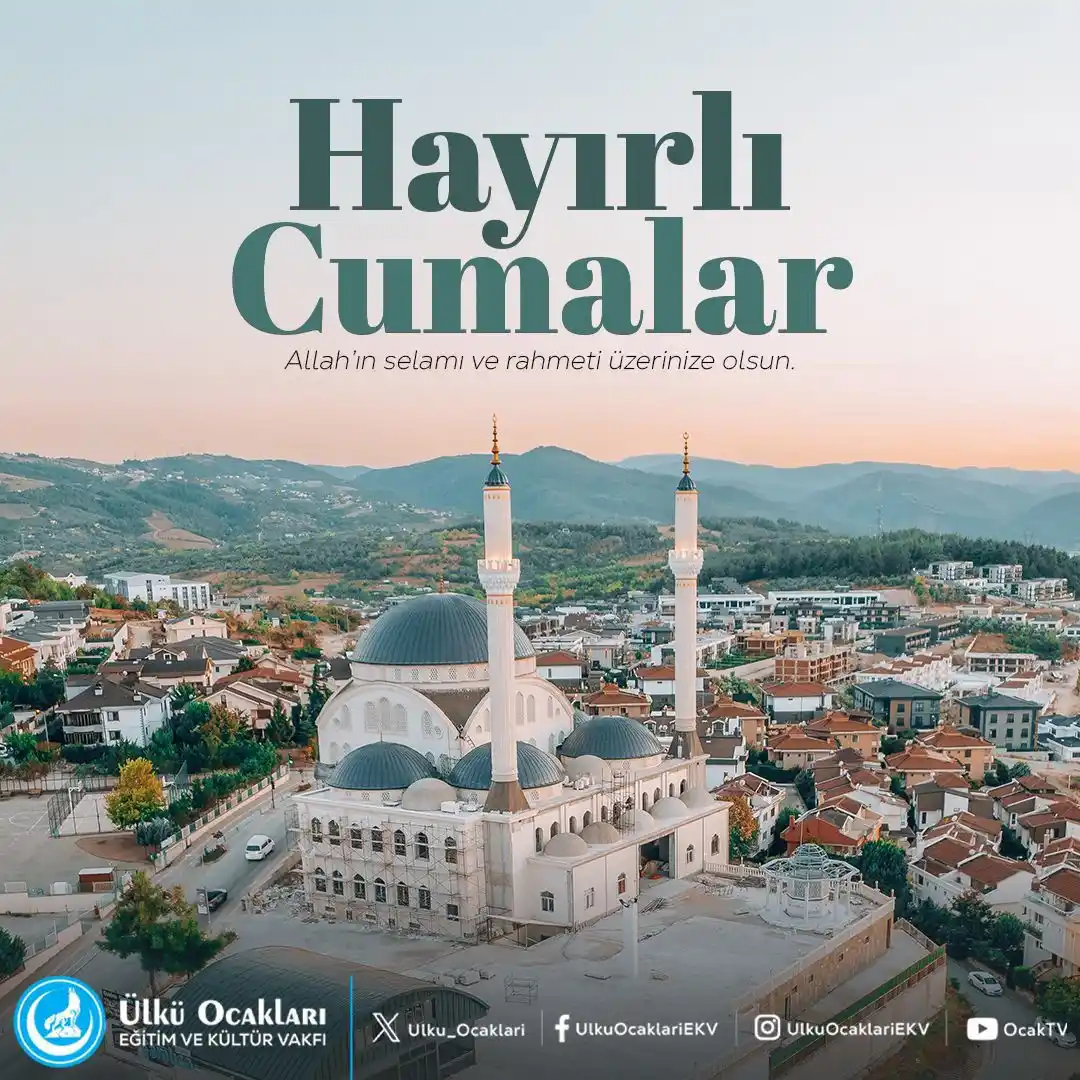 Image from Kandıra Ülkü Ocakları 🇹🇷: Allah’ın rahmeti ve bereketi üzerinize olsun. Dualarınız kabul, cumamı...