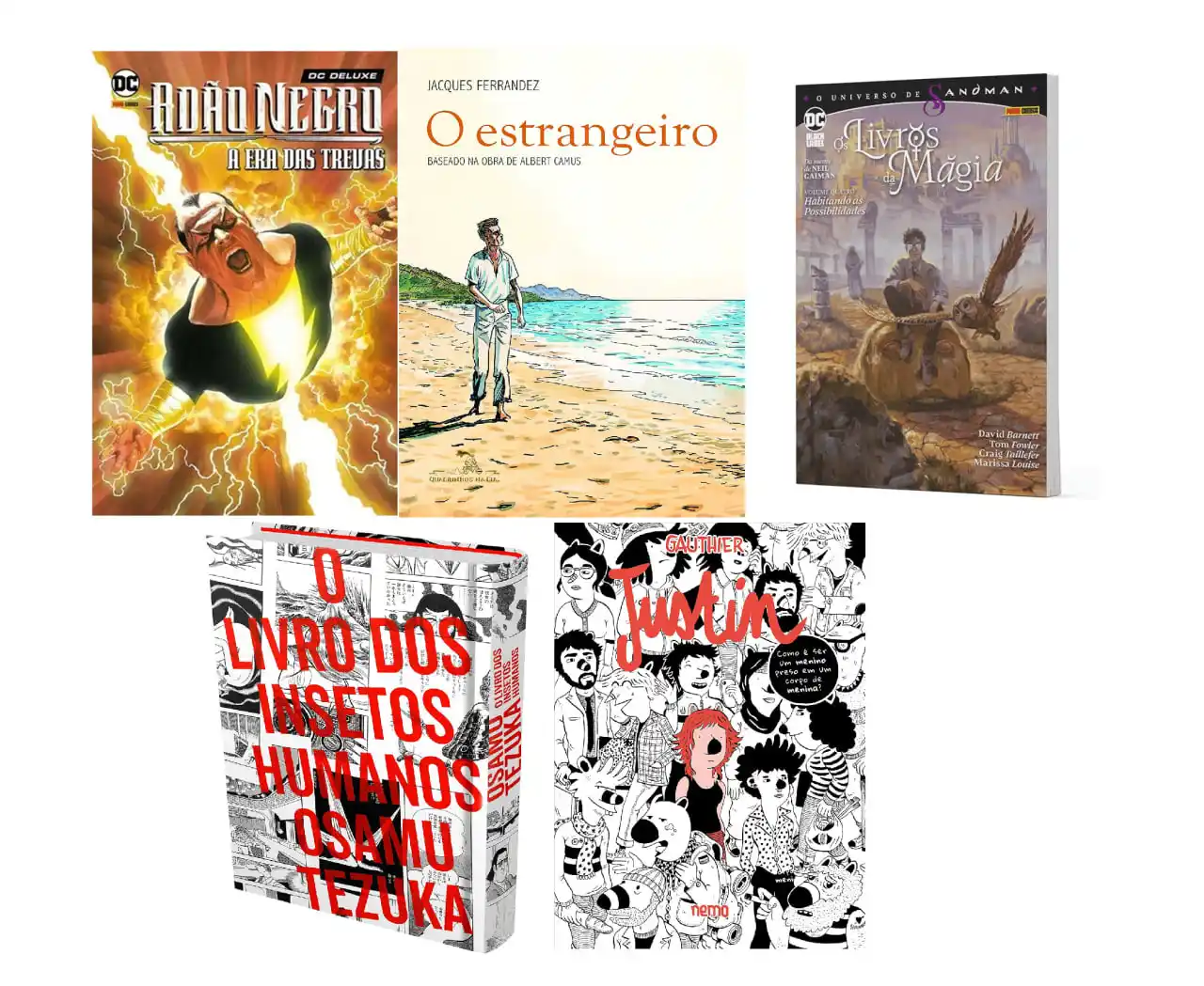 Image from HQ'S S.A - Promoções de Quadrinhos: AMAZON . ▶️Adão Negro: a era das Trevas (dc Deluxe) por R$ 29,76 ...
