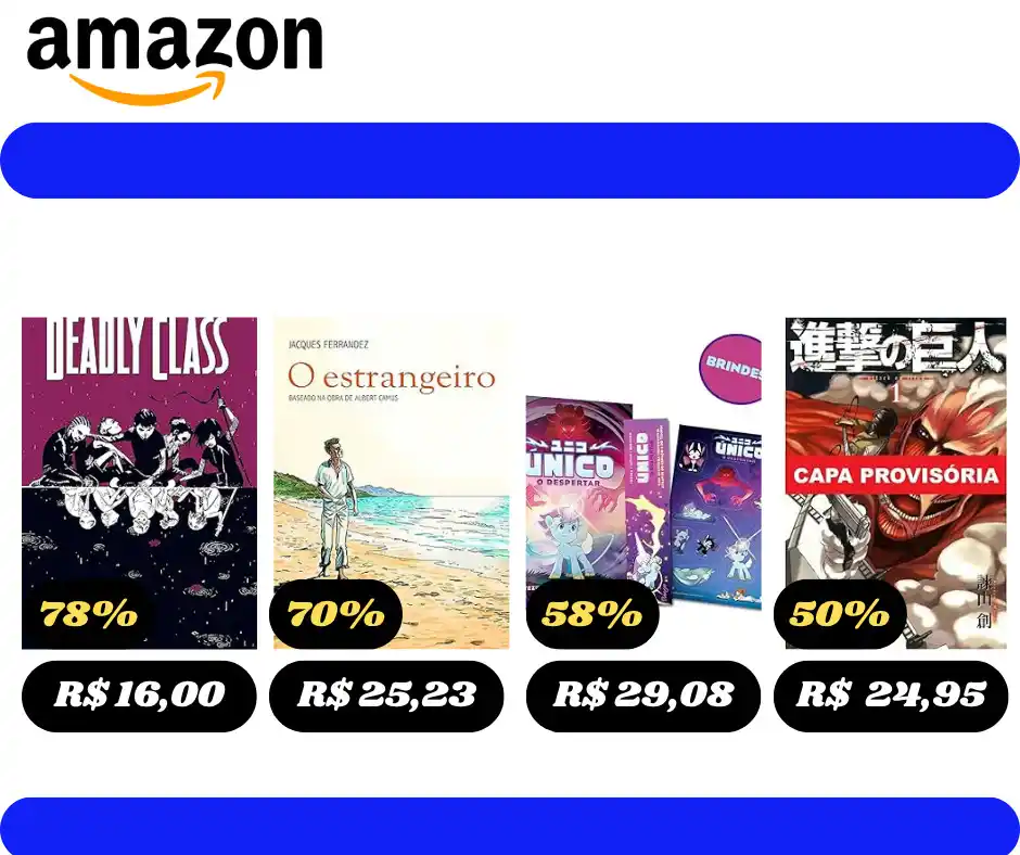 Image from HQ'S S.A - Promoções de Quadrinhos: AMAZON . ▶️Deadly Class Volume 2: Crianças do Buraco Negro por R$ 16,...