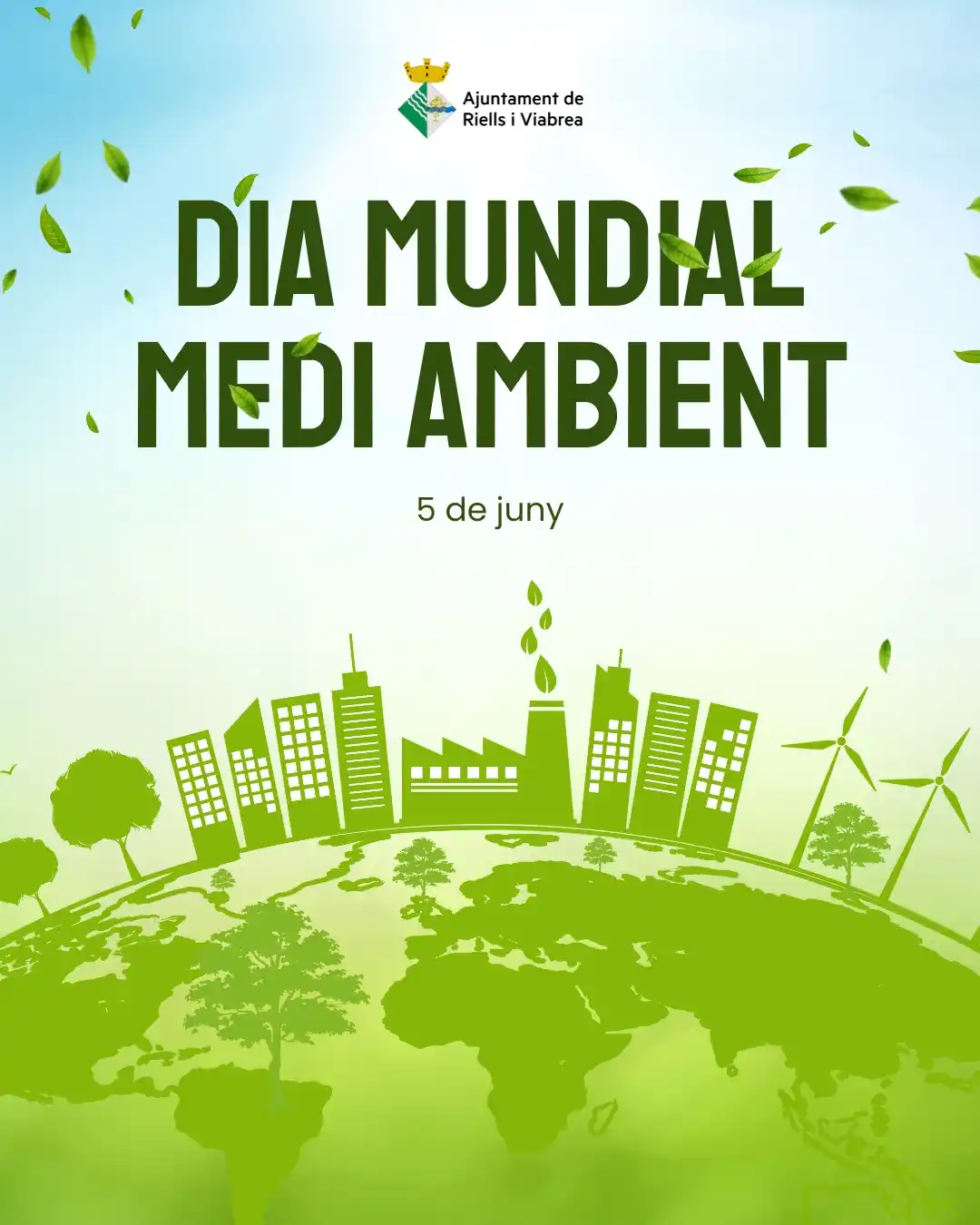 Image from Riells i Viabrea: ♻️ *Aquest 5 de juny és el Dia Mundial del Medi Ambient.* 🌿Cada acc...