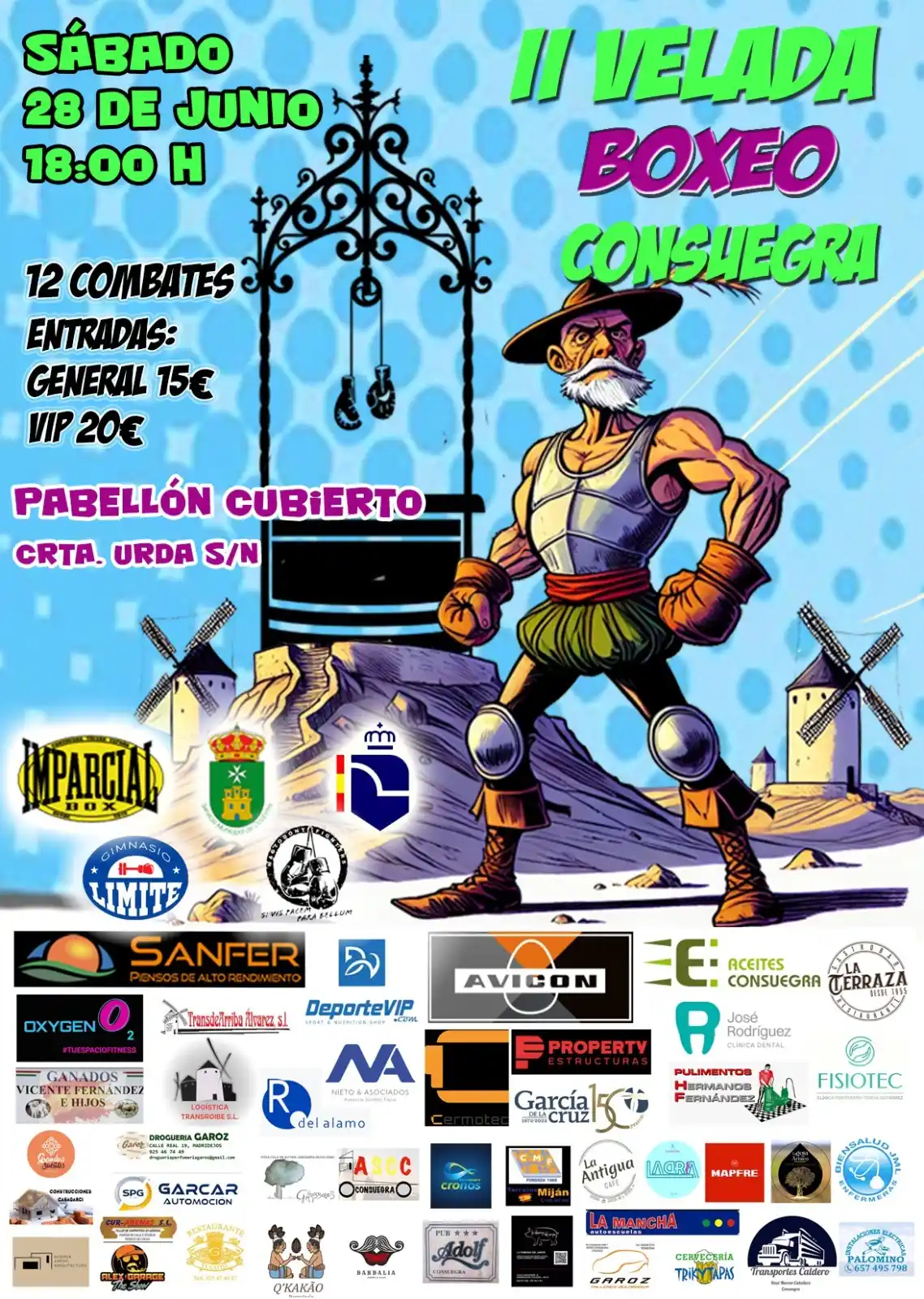 Image from AytoConsuegra: 📣 @imparcial_box presenta... 🥊 *II Velada de Boxeo Consuegra 2025 (...