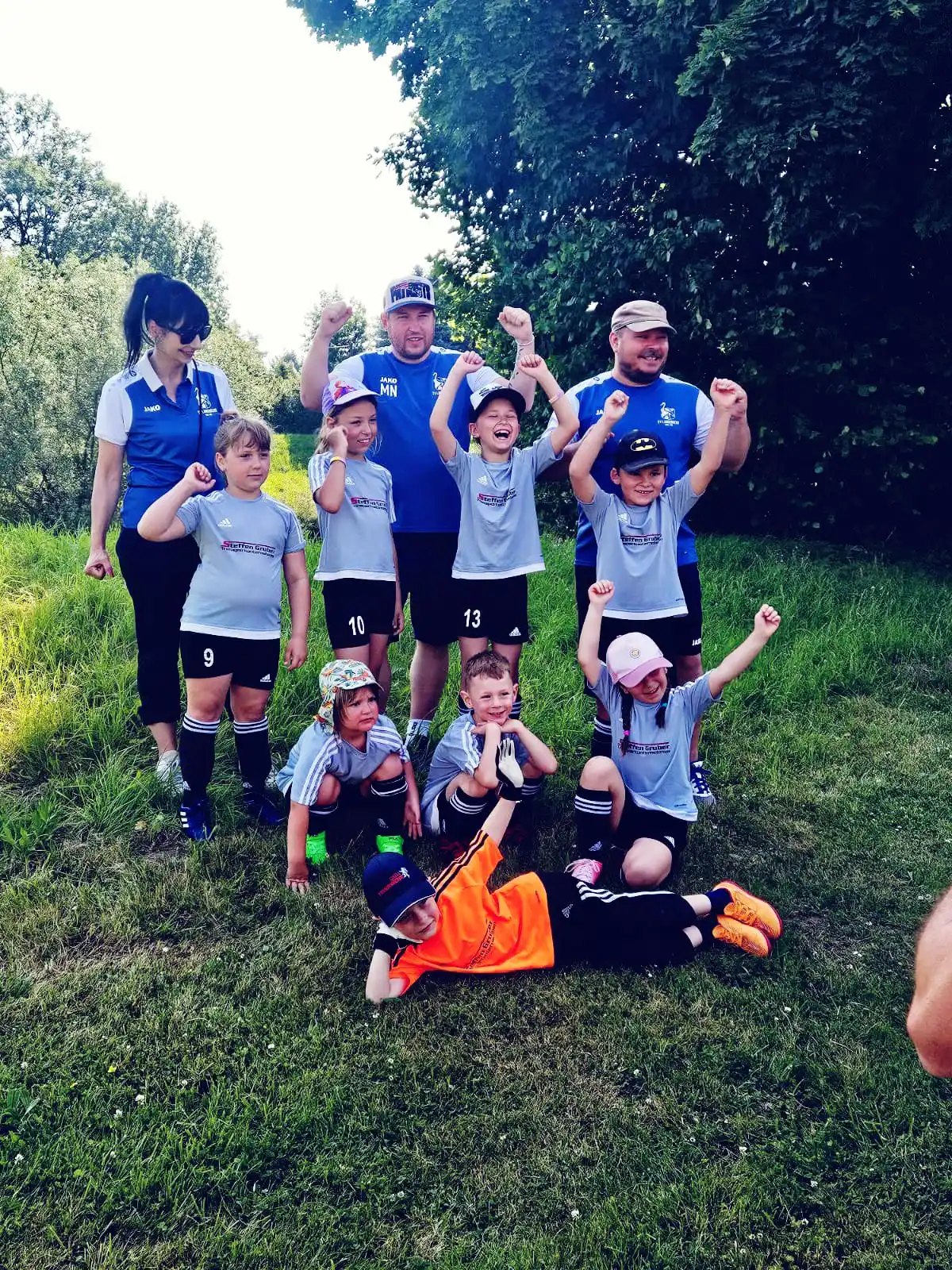 Image from SV Langenberg e.V. : Bambini-News ⚽️ Bei sommerlichen Temperaturen nahmen am Sonntag unser...