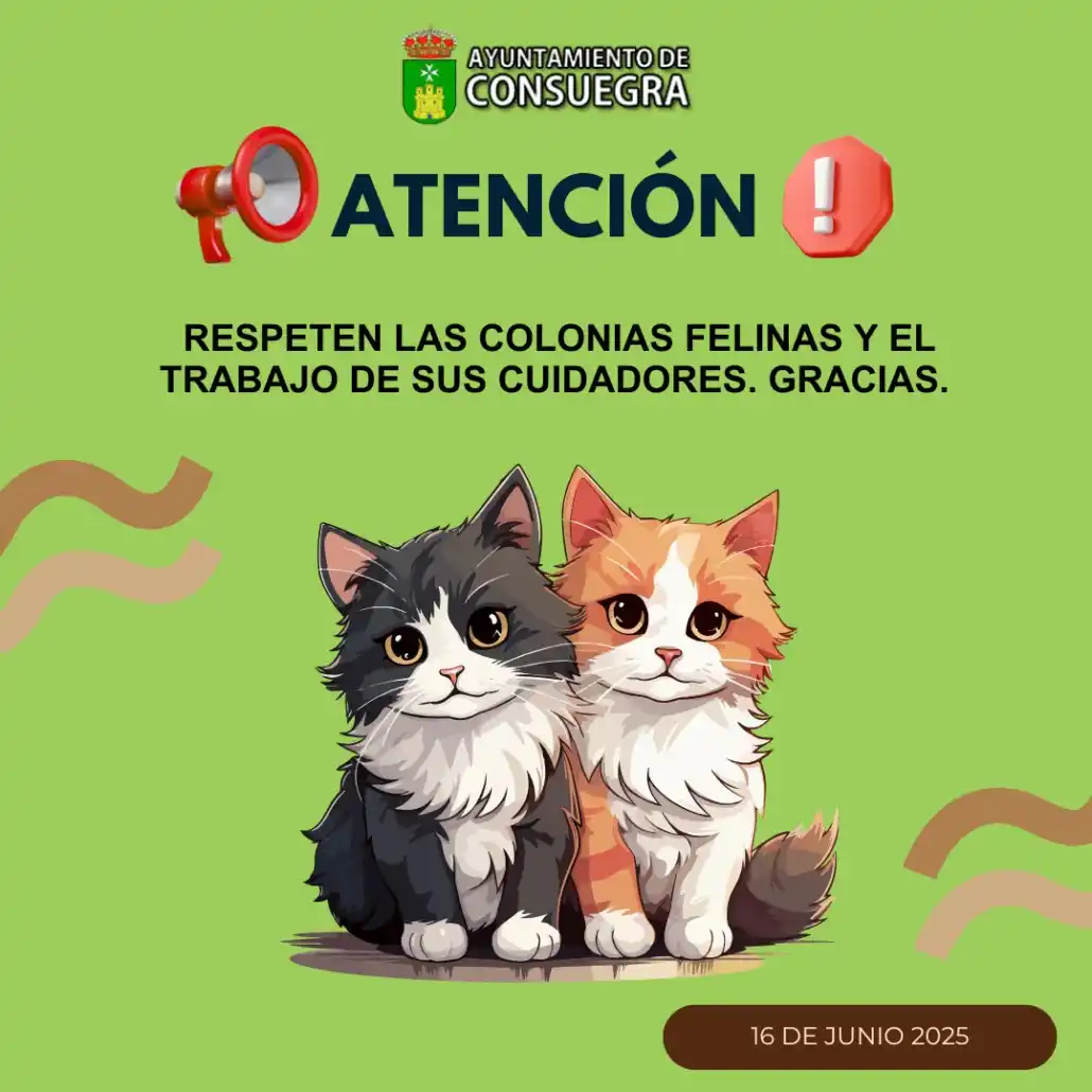 Image from AytoConsuegra: 📣 *BANDO MUNICIPAL* 📜 en relación a nuevos actos de vandalismo comet...