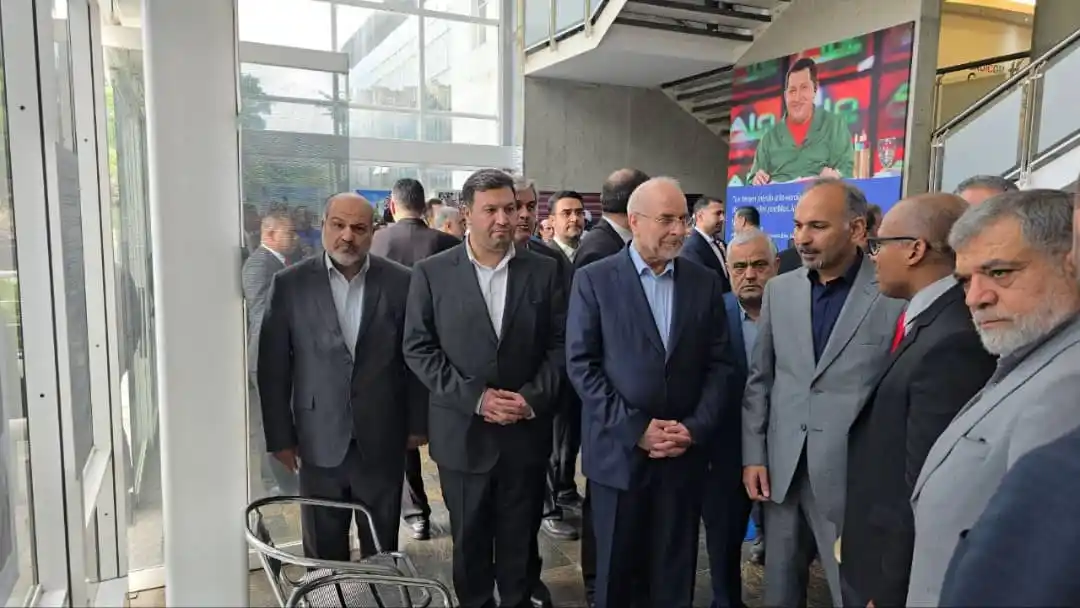Image from صفحه رسمی هواداران قالیباف: 📍 بازدید دکتر قالیباف رئیس مجلس و هیات پارلمانی همراه از دانشگاه بین...