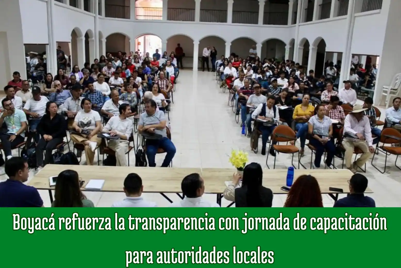 Image from Boyacá Le Informa: Boyacá refuerza la transparencia con jornada de capacitación para auto...