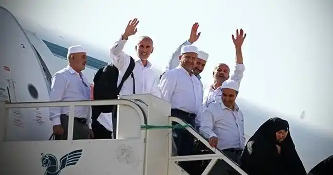 Image from عصر سفر: *🔺بیش از ۲۱ درصد حجاج ایرانی به کشور بازگشتند* اطلاعیه شماره ۴ سازما...