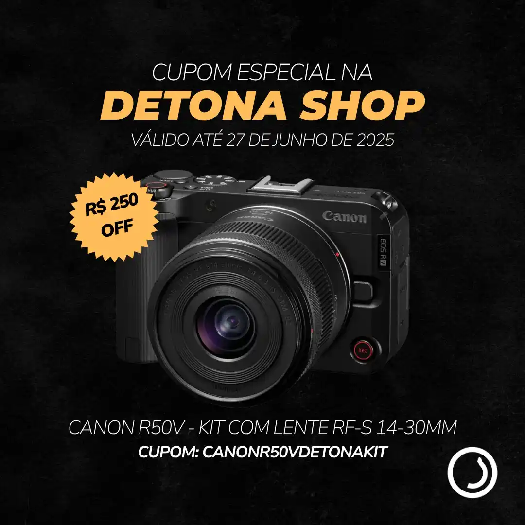 Image from Canal da Detona 💣📷: 🤩 *CANON R50V - KIT COM LENTE RF-S 14-30MM* 🔥 Desconto especial de ...