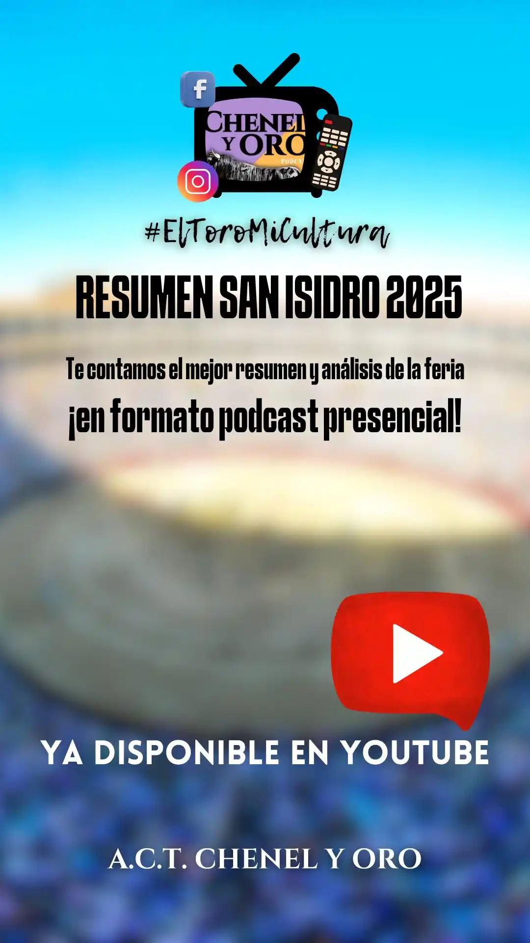 Image from 🟣🟡Chenel y Oro🟡🟣: Chenel y Oro TV 💜💛 Resumen San Isidro 2025. 🟥 youtu.be/m6-icGRdim...