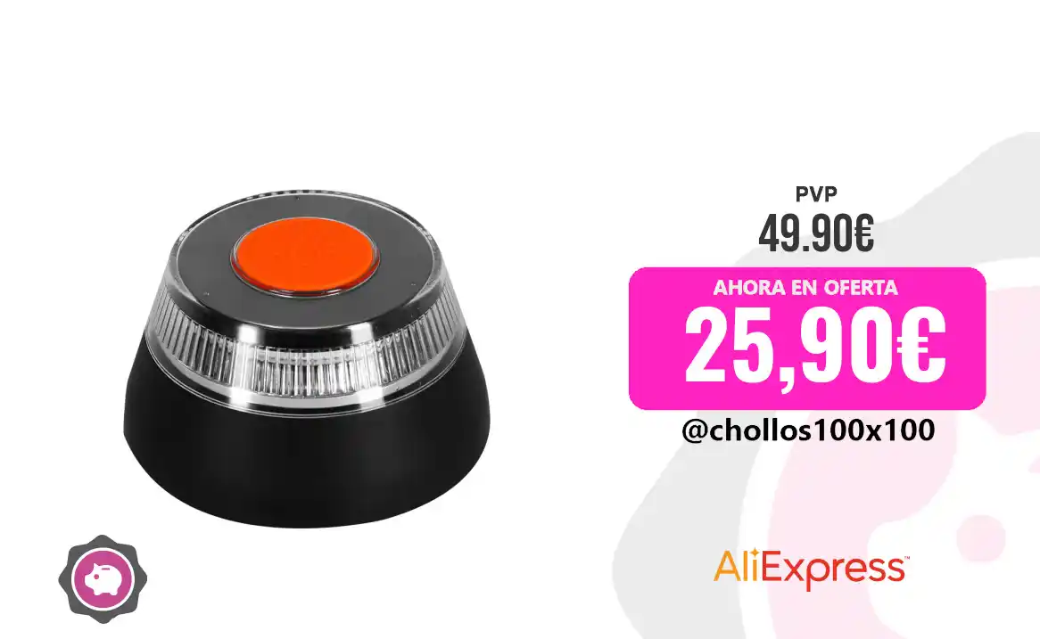 Image from Chollos100x100 🔥: 🔥 CHOLLAZO BALIZA DE EMERGENCIA V16 <a class="text-blue-500 hover:und...