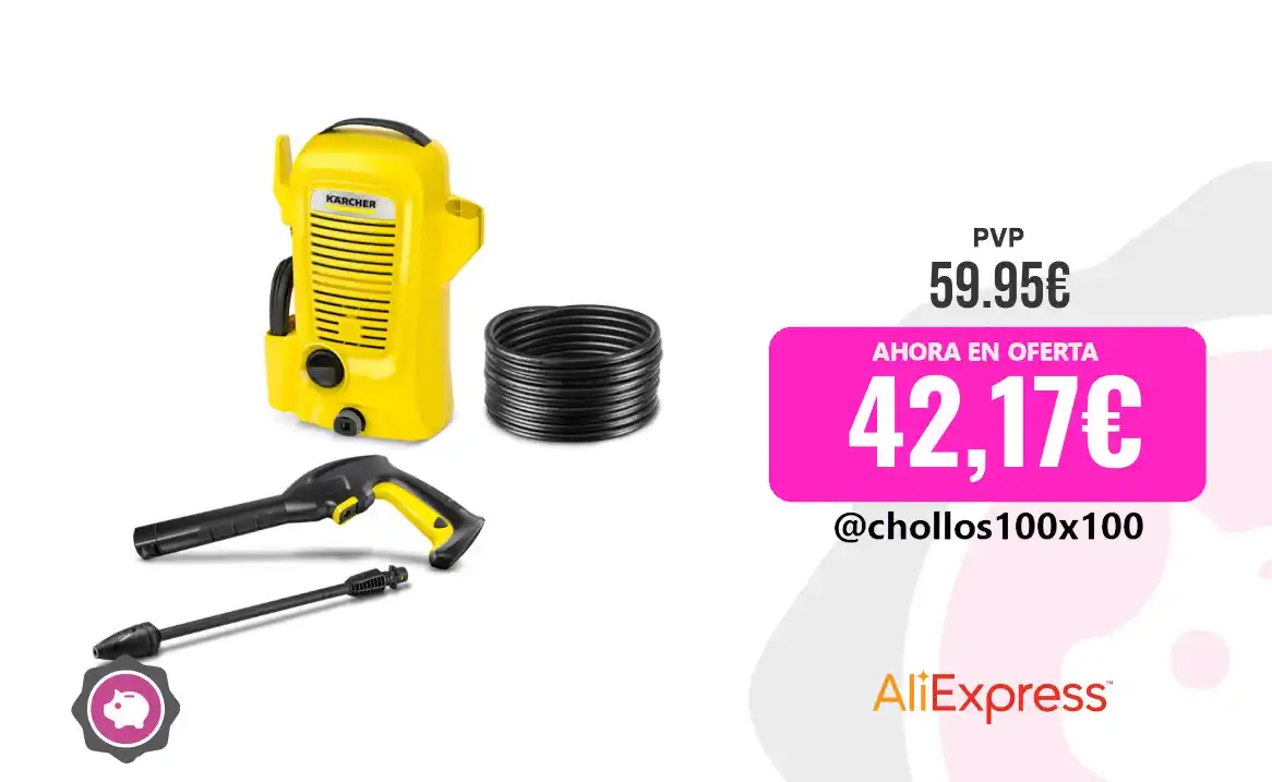 Image from Chollos100x100 🔥: 🔥 CHOLLAZO HIDROLIMPIADORA KARCHER <a class="text-blue-500 hover:unde...