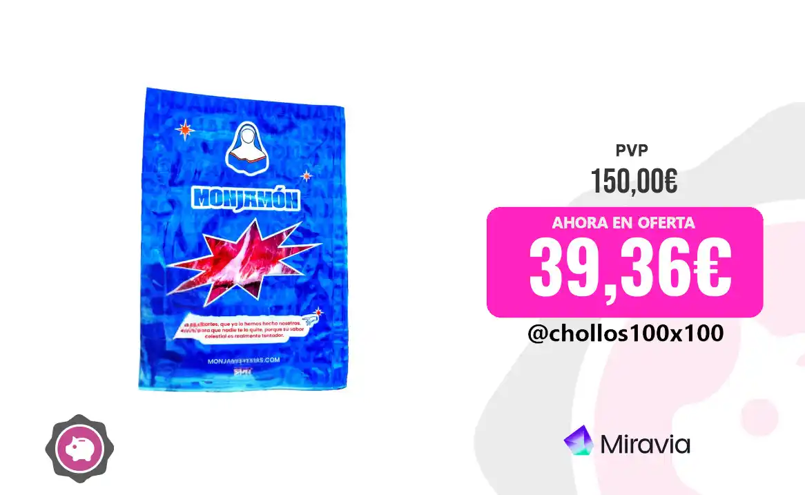Image from Chollos100x100 🔥: 🔥 CHOLLAZO MONJAMÓN IBÉRICO <a class="text-blue-500 hover:underline ...