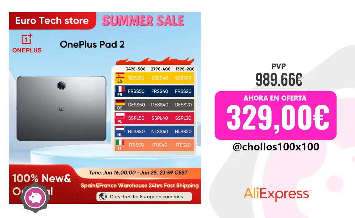 Image from Chollos100x100 🔥: 🔥 CHOLLAZO ONEPLUS <a class="text-blue-500 hover:underline cursor-...