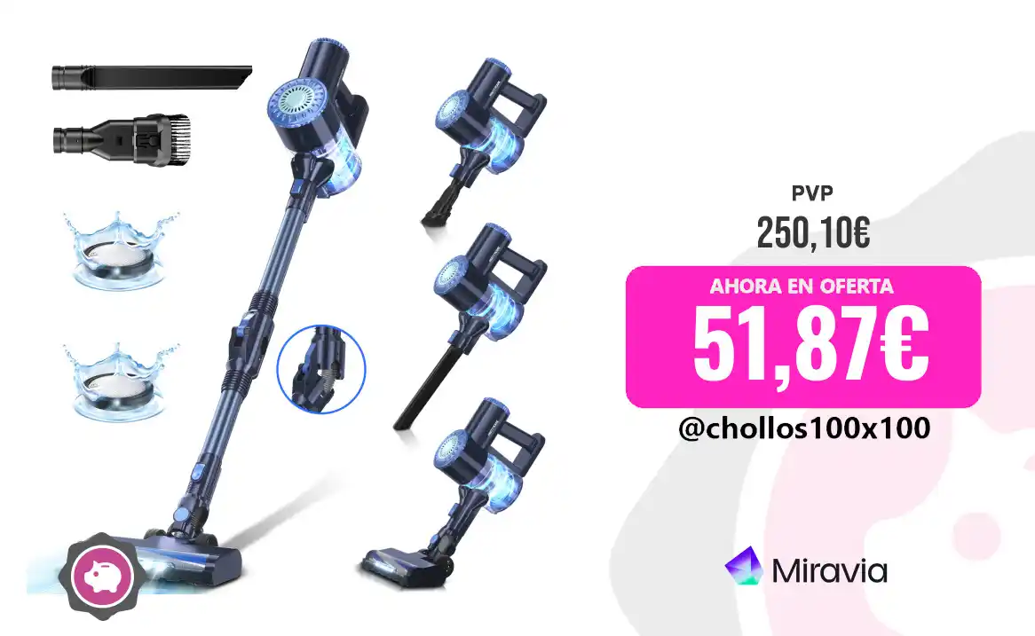 Image from Chollos100x100 🔥: 🔥 CHOLLAZO PRETTYCARE ASPIRADORA <a class="text-blue-500 hover:under...