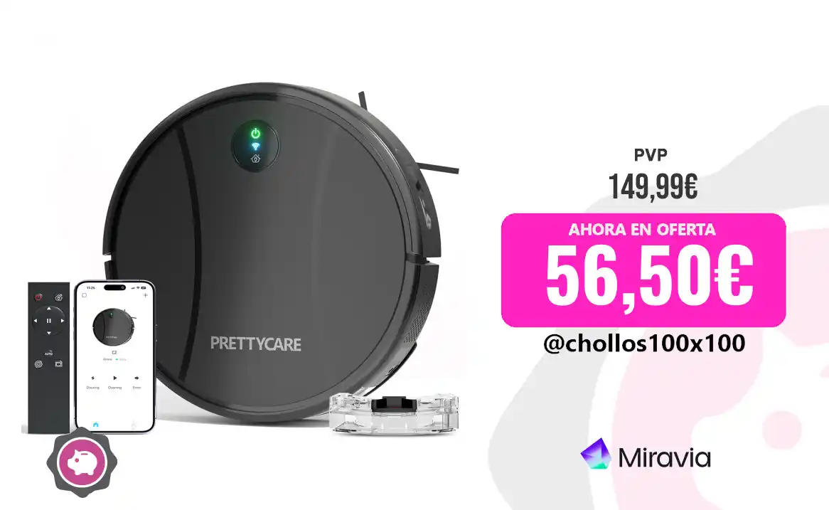 Image from Chollos100x100 🔥: 🔥 CHOLLAZO PRETTYCARE ROBOT <a class="text-blue-500 hover:underline ...